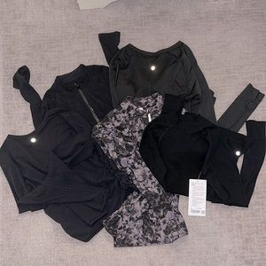 Relisted!!! Bundle of 5 LuLuLemon top! ❤️
